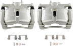 SCITOO Front Brake Calipers With Bracket 19B7120 19B7121 Compatible For Mazda For CX-5 2013-2022