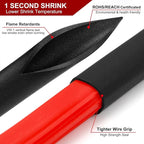 Chanzon 2:1 Ratio 3-5/32" (80mm) Heat Shrink Tubing 3.3Ft Roll (1M Total Length) Yellow Polyolefin Sleeving Wrap Shrinking 2 to 1 1pcs