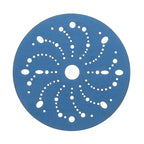 3M Hookit Blue Abrasive Discs 36183, Multi-Hole, Blend Preparation, Paint Preparation, 6 in, 600 Grade, 50 Discs/Carton