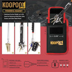 Telescoping Magnetic Pickup Tool Set, Inspection Mirror Telescoping, LED Flashlight, Cool Gadgets for Men, Gifts for Dad, Husband, Kids, Boyfriend, Magnet Stick