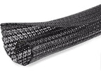 25ft - 1/2 inch Cord Protector Cable Sleeve Split Wire Loom Tubing for Power Cord Audio USB Cable, Cord Sleeve Cable Management for TV Computer, Cord Protectors from Pets Chewing, Black