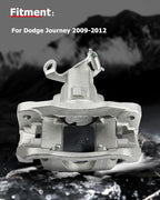 cciyu Rear Right Brake Caliper Assembly w/Bracket 18B5176 For Dodge For Journey 2.4L 2009-2012,For Dodge For Journey 3.5L 2009-2010,For Dodge For Journey 3.6L 2011-2012