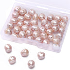 Natural Pearl Beads Potato 8-9mm Purple Freshwater Cultured Loose Gemstone Beads for DIY Jewelry Making 13.8''/Strand HQ