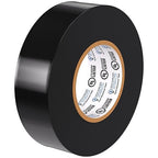 OHLECTRIC Professional Grade Vinyl Electrical Tape (1 Pack) Black - 7 Mil Thick Flame-Retardant, Heat & Weather Resistant 3/4 Inch x 60 Feet | Ideal for Contractors & Electricians