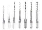 7PC High-Speed Steel Square Hole Mortise Chisel Drill Bit Set for Woodworking, 6/25“ 1/4“ 5/16“ 3/8“ 2/5“ 1/2“ 9/16“ Sizes, Ideal for Mortising Machines and Drill Press Attachments