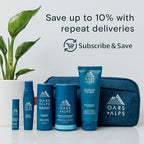 Oars + Alps Cooling Face & Body Wipes, Dual Sided Cleansing Wipes Towelettes for Post Workout, Activities,Commutes, Dermatologist Tested Skin Care with Menthol & Ginseng, Travel Friendly, 14 ct