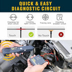 Cable Tracker Electrical Circuit Tester, DC6-42V Wire Tracer Automotive Short and Open Circuit Finder EM415PRO, Wire Tracing Automotive Diagnostics Tool Kit with Buzzer Alarm