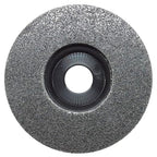 Benchmark Abrasives 4-1/2" Diameter Surface Preparation Non Woven Discs with 7/8" Arbor for Die Grinder Surface Grinding Polishing Burr Finish Rust Paint Removal (Pack of 10) - (Gray)