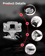 cciyu Rear Left Brake Caliper Assembly w/Bracket 18B5177 2009 2010 2011 2012 For Dodge For Journey
