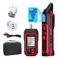 NOYAFA NF-824 Rechargeable Circuit Breaker Finder with LCD Display & GFCI Outlet Tester, 90-230V AC Circuit Breaker Finder Tool, NCV Electrical Circuit Tracer, Adjustable Sensitivity, Flashlight