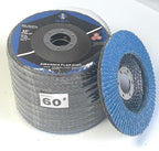 SIGNI 10-Pack Premium Zirconia Abrasive Flap disc for Angle Grinder Grinding Metal Steel (4.5 inch T29 60#)