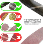 3x18 3 x 18 Inch Sanding Belt Pack 3-Inch x 18-Inch,12 Pcs(4 Each of 80 120 150 Grits) Aluminum Oxide for Sander
