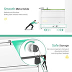Superday Lateral File Cabinet 2 Drawer Metal File Cabinet with Lock, White Filing Cabinets for Home Office, Locking Filing Cabinets Hanging Files Letter/Legal/F4/A4