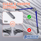 18” Heavy Duty Wire Rope Cutter,Steel Wire Cutters w/Ergonomic Handle Design, Hardened Cable Cutter Cuts Up to 5/16" for Wire rope, Stainless Steel Wire, Copper and Aluminium Cables