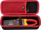 FBLFOBELI EVA Hard Carrying Case for Fluke 376/374/375FC 1000A TRMS/Milwaukee 2235-20 400/AstroAI 1000A TRMS 6000 Counts Clamp Meter (Case Only)