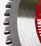 Benchmark Abrasives TCT 7 1/4 Inch Circular Saw Blade, Tungsten Carbide Tipped Non Ferrous Metal Cutting Saw Blades for Cutting Plastic, Fiberglass, PVC, Aluminum Cutting Blade - ‎(7-1/4" 60 Teeth)