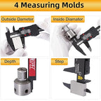 6 inch Digital Caliper Micrometer,ABS Body for Accurate Measurements with LCD Screen, Auto-Off Feature, Inch and Millimeter Conversion