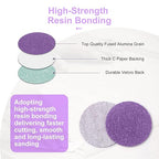Sanding Discs 1 Inch 120 PCS Wet/Dry Sandpaper Hook and Loop 60-10000 Grits with Polishing Pads, 1/8 Shank Backing Pad and Interface Pad for Drill Grinder Rotary Tools and Wood Metal Jewelry