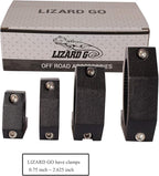 Bar Clamps - 4Pack,Horizontal Roll Cage Clamp 0.75 inch,0.875 inch,1.0 inch,Roll Bar Clamp for Bar Diameter 3/4" to 1.0" Mounting Bracket (0.75~1.0" Clamps)