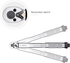 AmazonBasics 1/4-Inch Drive Click Torque Wrench - 35-200 in.-lb, 3.95-22.5 Nm