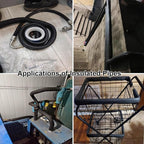 Foam Pipe Insulation - Pipe Insulation Foam Tube 1.7/1.8m (5.6/5.9ft) Long, Inner Diameter 25/50/90mm (1"/ 2"/3-5/9") ID, Suitable for Insulating Air Conditioning Water Pipes(2"*0.59"-5.6Ft)