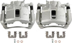 SCITOO 19B2668 19B2669 Front Left & Right Disc Brake Calipers Assembly w/Bracket For Honda For Accord 2003-2007
