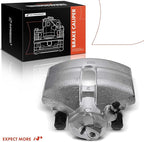 A-Premium Disc Brake Caliper Assembly Compatible with Select Audi and Volkswagen Models - A1 11-13, A3 10-13, Beetle 12-19, Bora 05-10, Golf 10-14, For Jetta 05-18, Rabbit 06-09 - Front Passenger