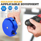 9PCS PVC Pipe Reamer Kit - SCH40 Aluminum Deburring Tool Kit (1/2" to 4") | Dual-Blade Technology | Deburring Tool for PVC & ABS Pipes | Fits Standard 1/2" Drills