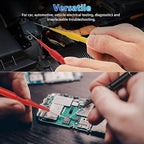 Linkstyle 25PCS Back Probe Kit, Multimeter Back Probes Pin, Banana Plug to Alligator Clip Electrical with Wires, Automotive Test Leads Kit