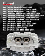 cciyu Rear Left Brake Caliper Assembly w/Bracket 18-B4764 For Cadillac 2002-2006,For Chevy 2000-2007,For GMC 2000-2007
