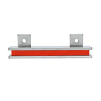 Master Magnetics 6" Magnetic Bar Tool Organizer - Easy to Install Magnet Storage Holder for House, Garage, Shed, or Job Site - Nickel Plate Finish