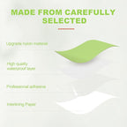 4x78in Nylon Repair Tape，Tent Repair Kit，Self Adhesive Waterproof Fabric Repair Tape for Tent, Umbrella, Sleeping Bag, Down Jackets,Knapsack.（Soft Green）