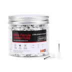 HKS 1000PCS Wire Ferrule Connectors - AWG 20-0.75mm² Copper Barrel Pin Cord Ends Insulated Ferrules Terminals - E7508 White