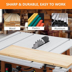 10 Inch Table Saw with Stand, 15 Amp 5000RPM Portable Table Saw, 90°Cross Cut & 0-45°Bevel Cut, Adjustable Depth, Multifunctional Saw for Woodworking, Metal, Plastic, Orange
