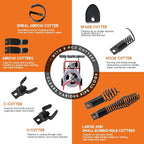 Albott 75 FT x 1/2 inch Electric Drain Cleaner Machine with Auto-Feed & 9 Cutters, Sewer Snake Auger for 1–4 Inch Pipes, Foot Switch & Wheels, Ideal for Home & Commercial Use, Grey/Red