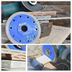 SHDIATOOL 9 Inch Diamond Saw Blade Cutting Porcelain Tile Ceramic Granite Marble Brick