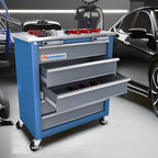 5-Drawer Rolling Tool Chest,Locking Metal Tool Cabinet with Drawer Liners,Non-Slip Pearl Cotton Mat,360° Wheels for Easy Move,Can be Used in Combination with The Seven-Drawer Tool Cabinet