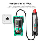 Network Cable Tester, Shielded Line Finder, Rechargeable Cable Tracer with Probe Tone, Multi-Function Wire Tracer, Ethernet LAN Network Cat5/6/7 Cable Maintenance Organizer, Telephone Line