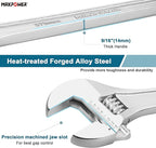 MAXPOWER Adjustable Wrench 15 inch