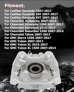 cciyu 18-B5030 Rear Left Brake Caliper With Bracket For Cadillac,For Chevy,For GMC