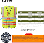 TOURGO Safety Vest Meets ANSI Class 2 Standards