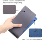 4 x 36 Inch Sanding Belts, Silicon Carbide Knife Sharpening Sanding Belt, 4 Pcs Each of 600, 800, 1000 Grits Sanding Belt for Belt Sander, 12 Pack
