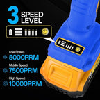 Cordless Angle Grinder Compatible with Dewalt 20V Max Battery(NO Battery) Brushless 4-1/2" Angle Grinder for Cutting, Griding, Polishing(10000RPM) (NO Wheels)
