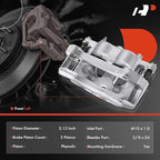 A-Premium Disc Brake Caliper Assembly with Bracket Compatible with Ford Models - For F-150 2012-2020, Lobo 2011-2013 2015-2020 - Front Left Driver Side