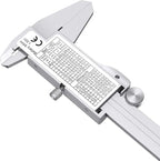 Proster Digital Vernier Caliper 8inch 200mm - Stainless Steel Electronic Caliper Fractions/Inch/Metric Caliper Measuring Tool for Length Width Depth Inner Diameter Outer Diameter