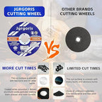 Cut Off Wheels 4-1/2", 100 Pack Angle Grinder Cutting Wheel, Metal Cutting Disc for Metal & Stainless Steel 045" Thick 7/8" Arbor - 100 Count