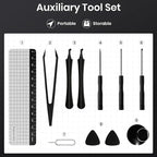 38-in-1 Precision Screwdriver Set,Mini Professional Magnetic Pads Tiny Repair Tool Kit for Macbook,Computer,Laptop,iPhone, PS4,PS5,Xbox, Switch,Eyeglasses,Watch,Ring Doorbell,Electronic,Gifts for Men