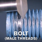 Repair Kits - Faster & Easier to Chase, Restore & Clean Internal or External Threads, All in One Universal Thread Files Set, Inch, Metric, Grooves, Glands, Acme & Buttress