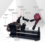 Coaxiality Measuring Instrument, Concentricity Tester, Measuring Dia 1-35mm, Length 102mm, Precision Resolution 0.002mm, with A Two Measuring Stand and an Sliding Guide Rail