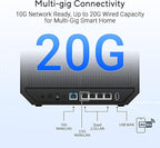 ASUS RT-BE92U BE9700 Tri-Band WiFi 7 Router, Supports New 320MHz Bandwidth & 4096-QAM, MLO, AI WAN Detection, AiMesh Support, Subscription-Free Network Security & Comprehensive VPN Features